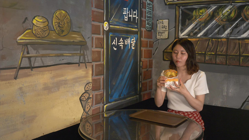 TEgg.42食べ歩き渋谷店ダブルチーズベーコントースト丸岡雅子