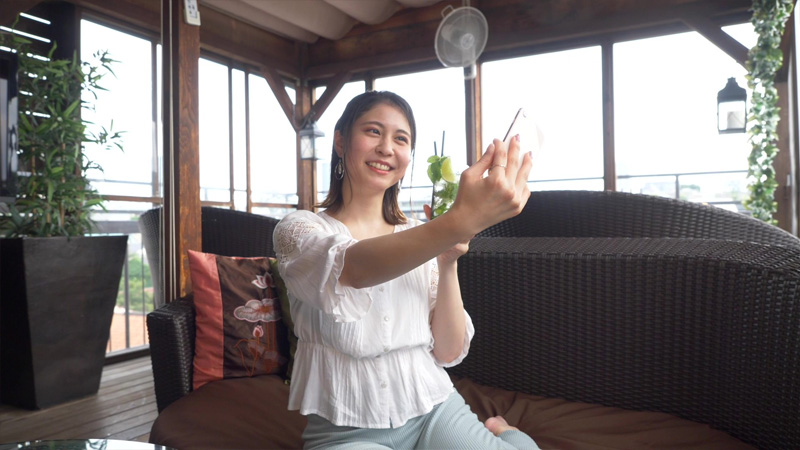 女子駅前ガイドイーグルテレビ渋谷topterrace2031